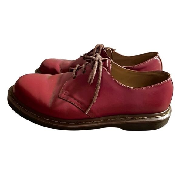 Doc Martens 1461 oxblood Made in England size 8 - Picture 1 of 7